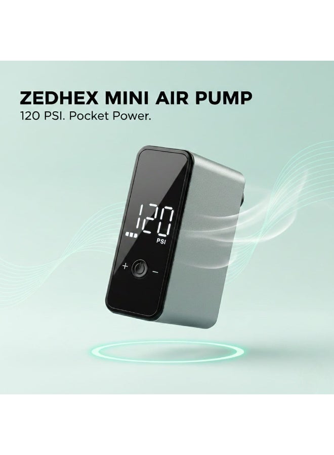 ZEDHEX Mini Electric Air Pump P120S - 1 Year Replacement Warranty - Image 1
